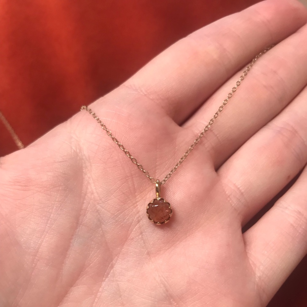 Merewif Moonray Necklace Sunstone